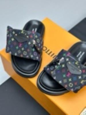 wholesale quality louis vuitton pool pillow comfort sandals model no. 44